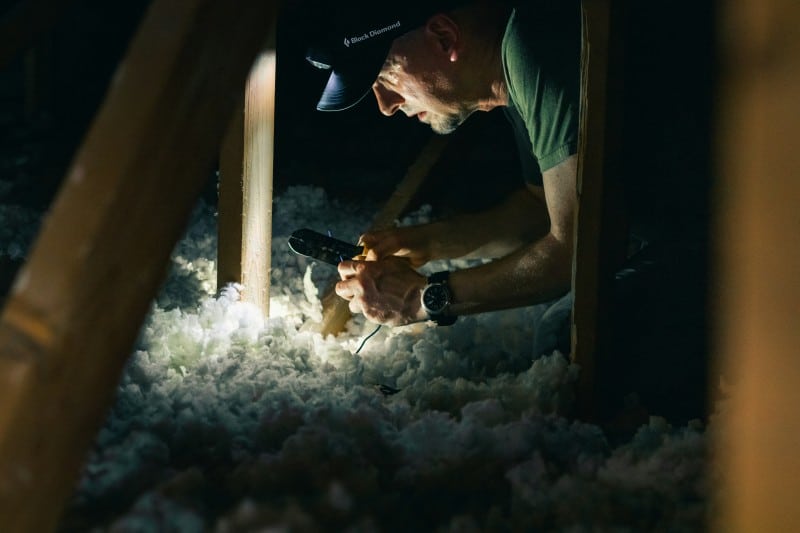 A cozy living room with proper attic insulation enhancing home comfort and energy efficiency.